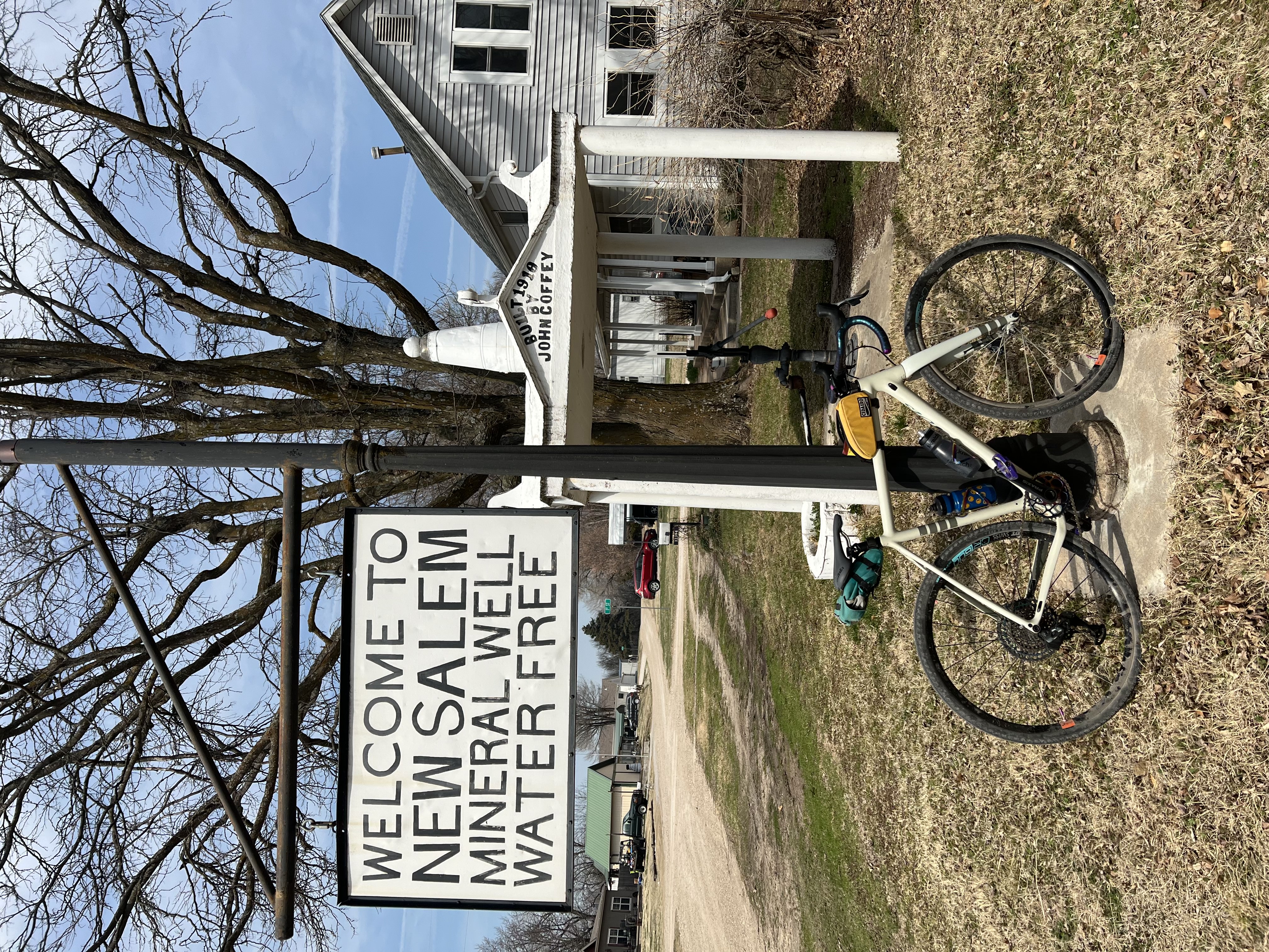 Ride from Winfield to New Salem and back